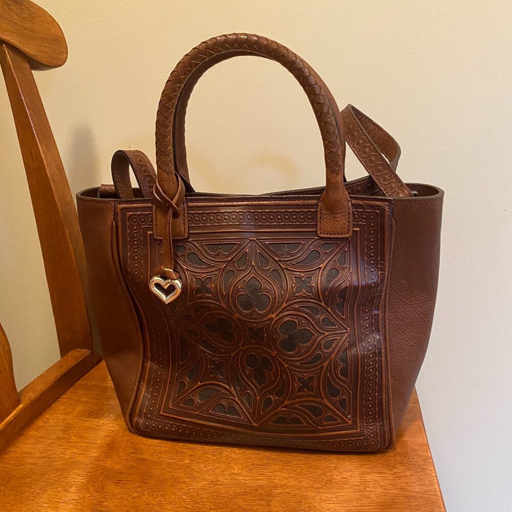 Dark brown Brighton tote